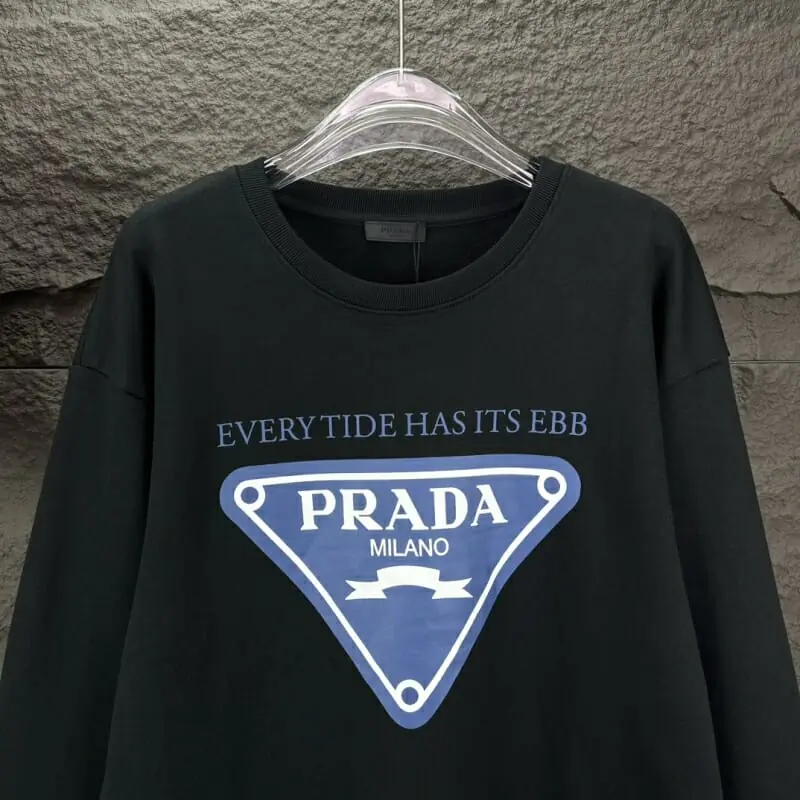 prada sweatshirt manches longues pour unisexe s_12313134